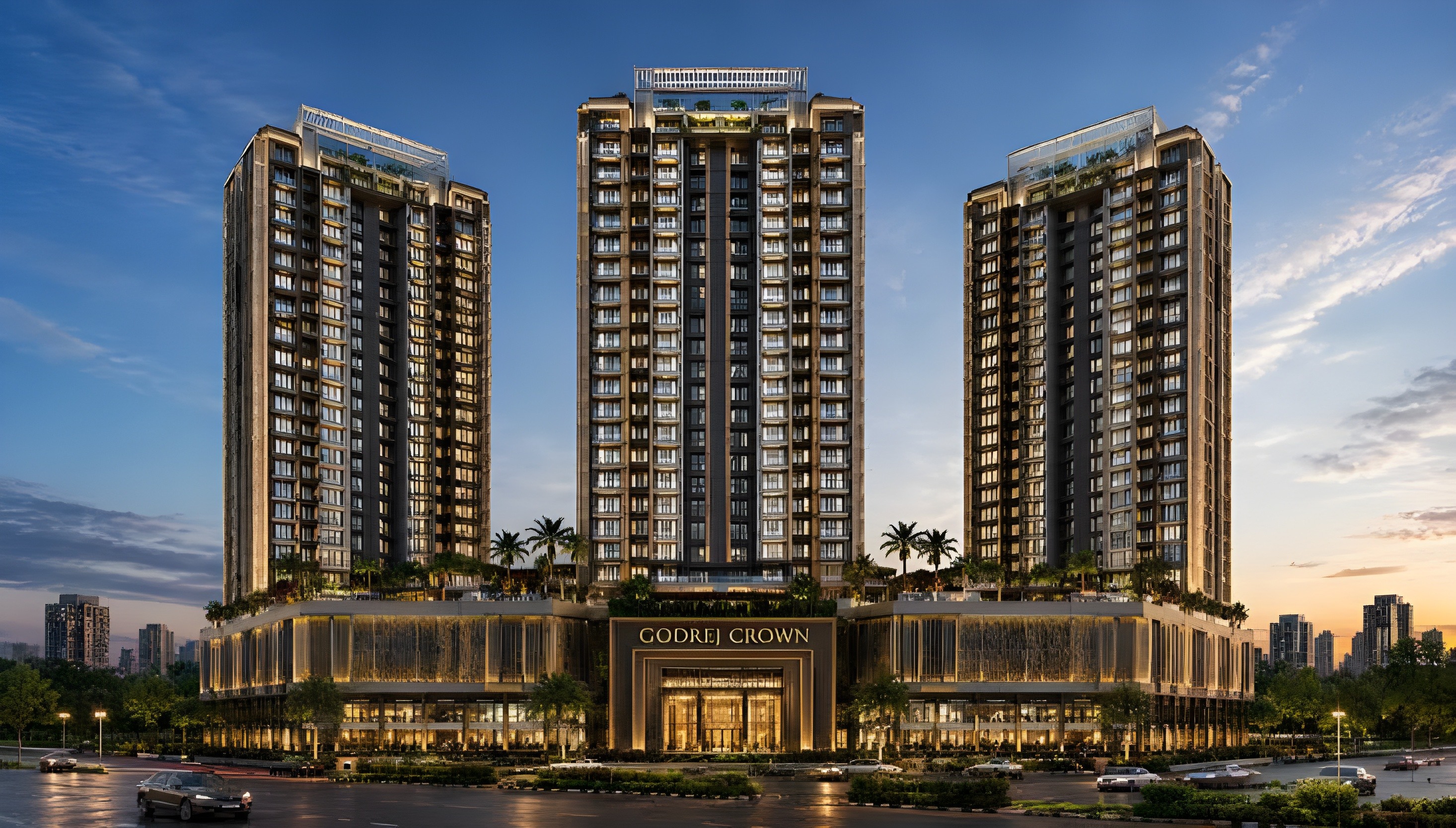 Crown Residences at Godrej Golf Links – 3 & 4 BHK Apartments, Sector 27, Greater Noida