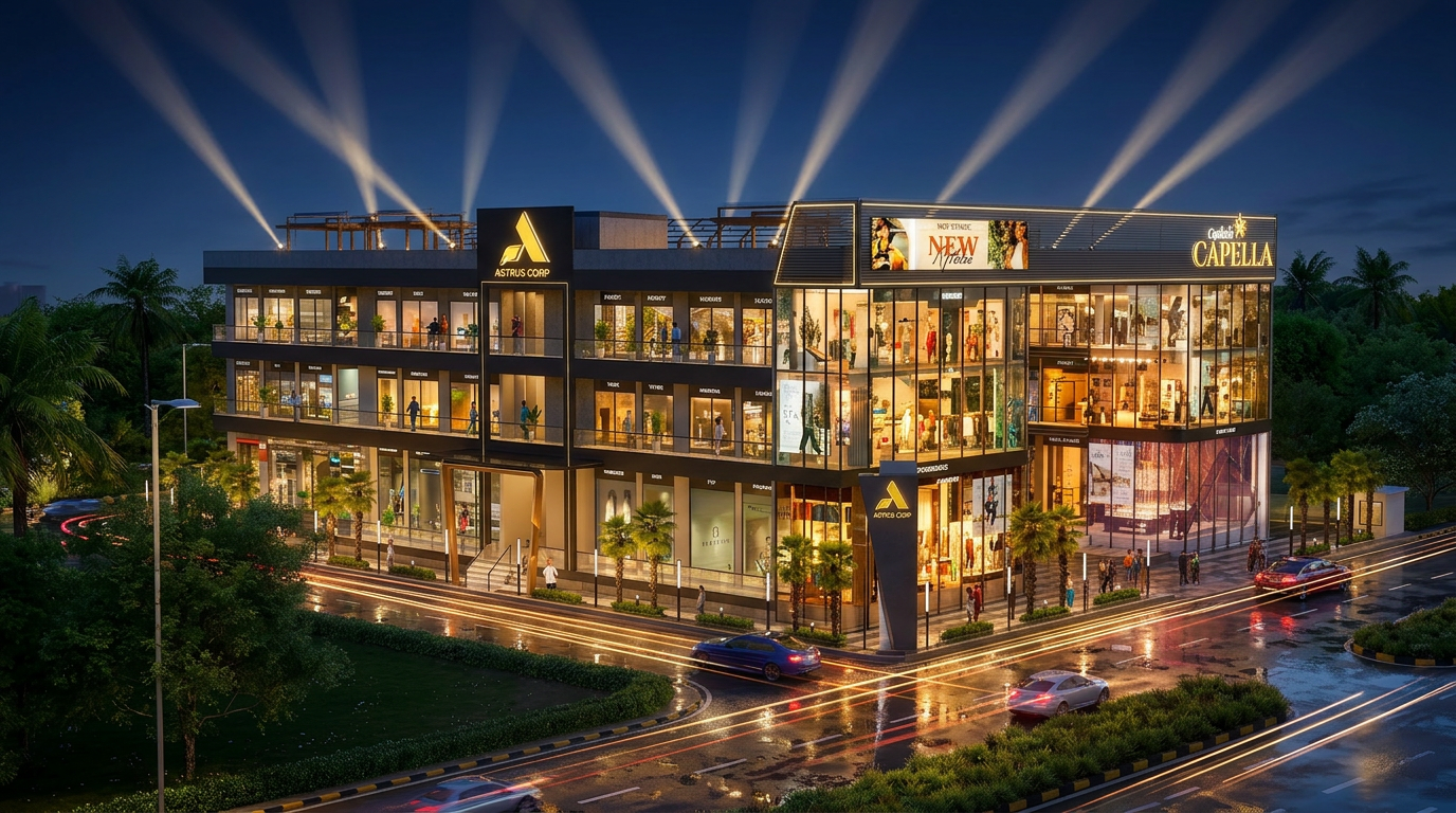 Astrus Capella – Commercial Retail Shops on NH-24, Ghaziabad