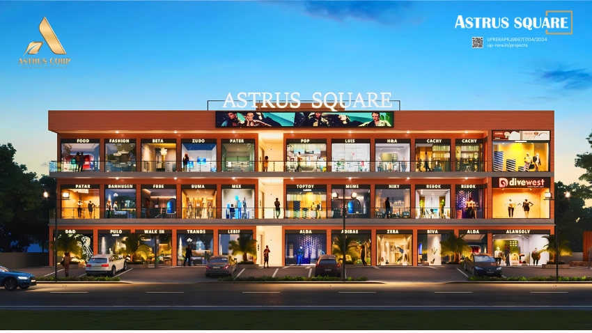 Astrus Square - High Street Retail Shops | Govindpuram, Ghaziabad