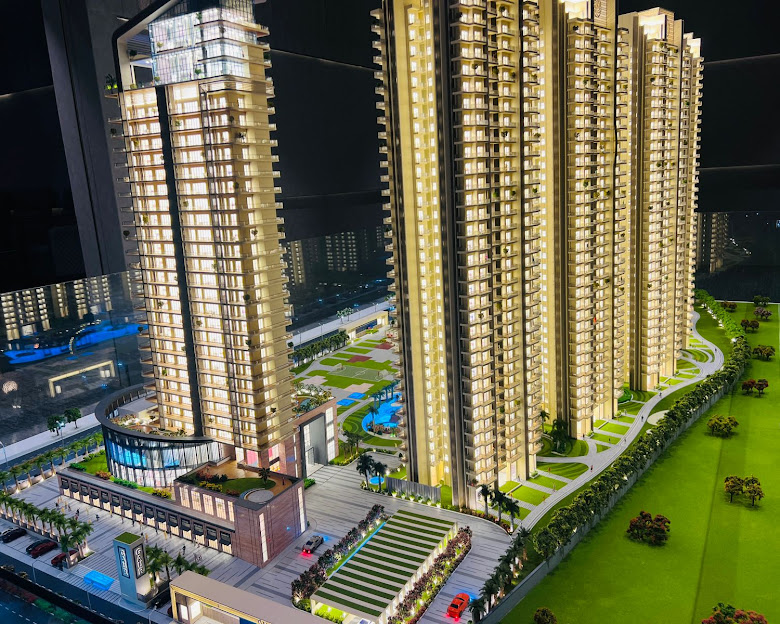 Gaur NYC Residences - Ultra-Luxury 4 BHK Apartments in Wave City, NH-9, Ghaziabad