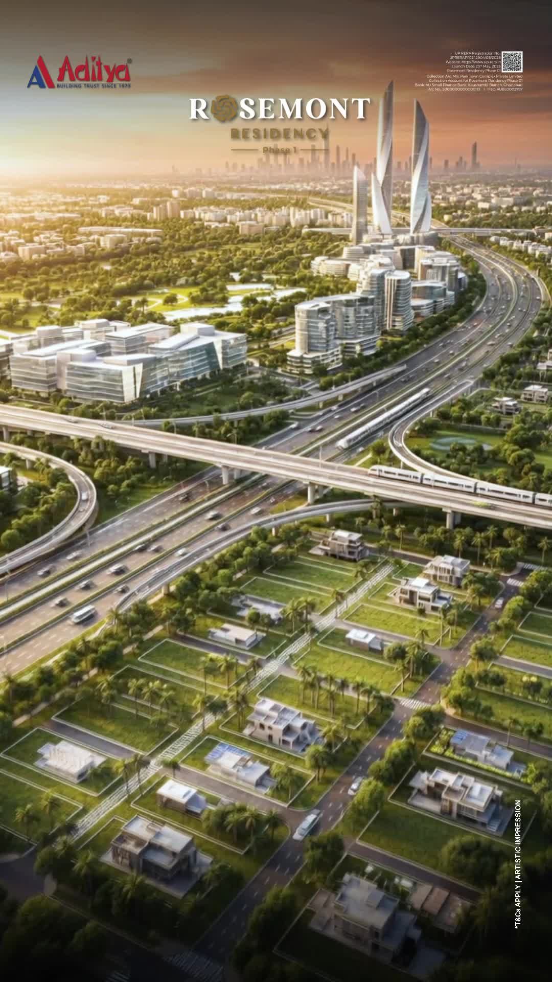 Rosemont Ghaziabad | 3 BHK Apartments on NH-24 | New Launch 2026
