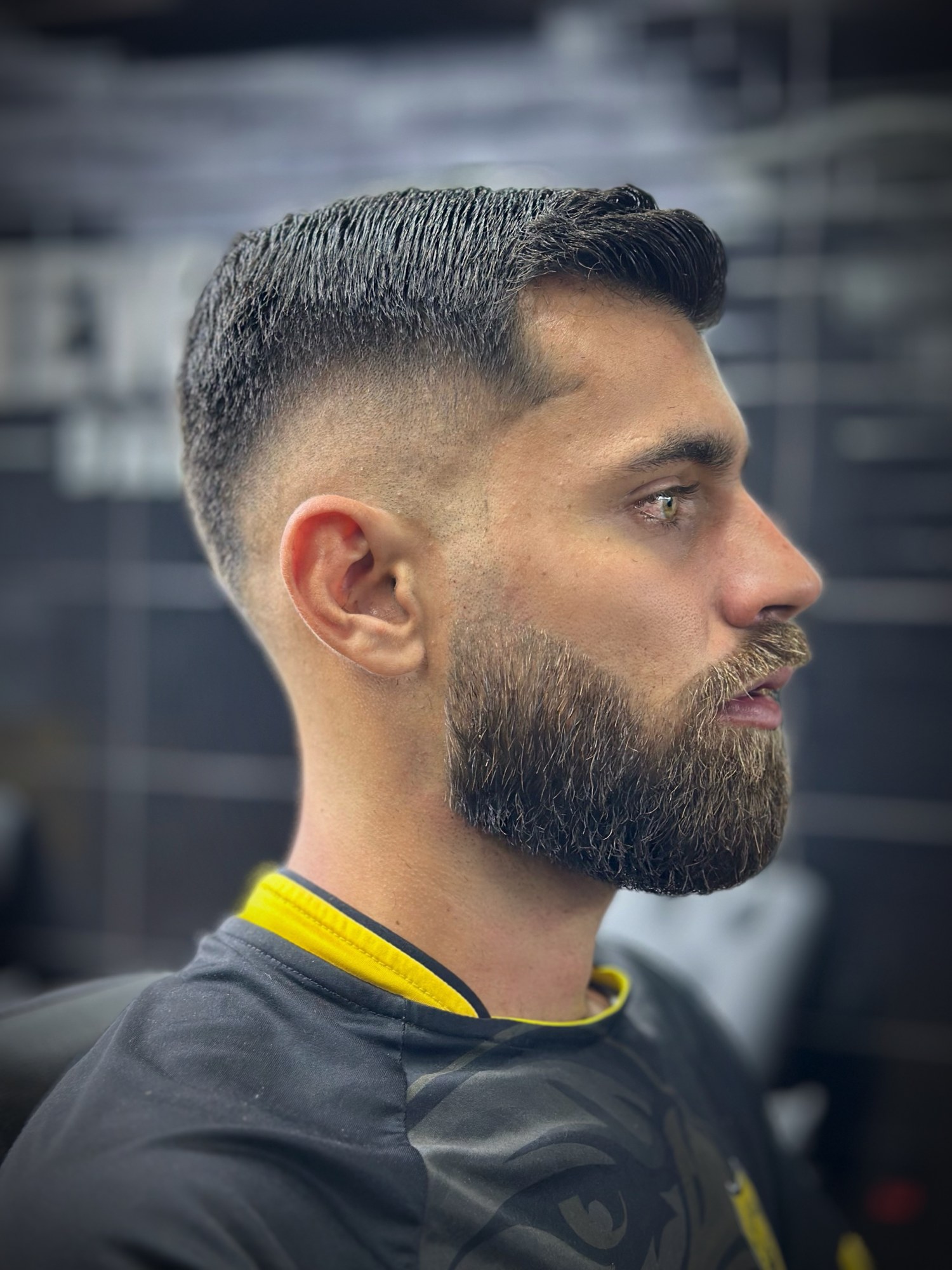 Mid Fade + Barba