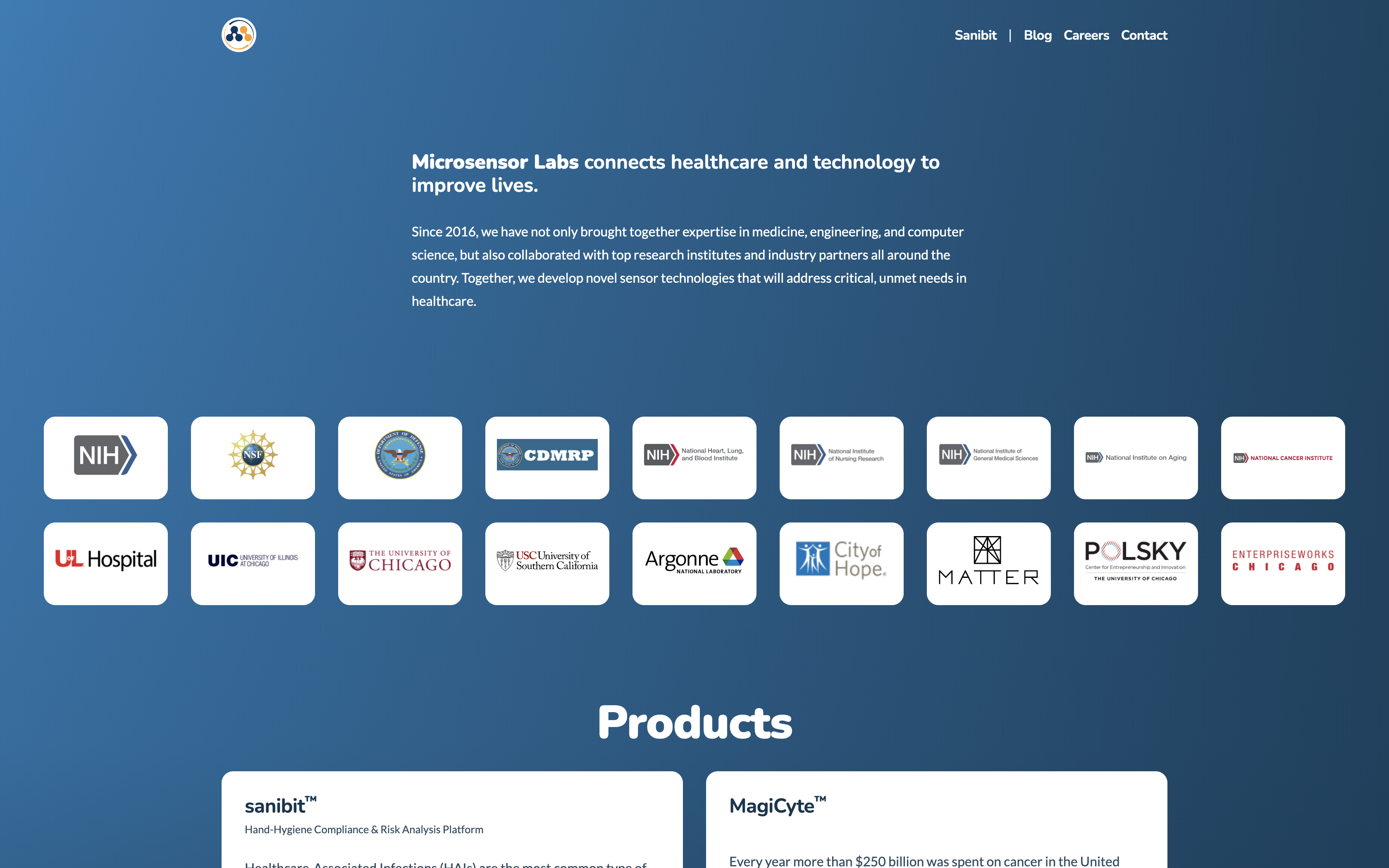 The Microsensor Labs home page