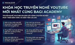 Khóa Học Truyền Nghề Youtube Mới Nhất Cùng Bagi Academy