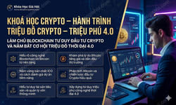 Khoá Học Crypto – Hành Trình Triệu Đô Crypto – Triệu Phú 4.0