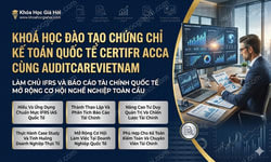 Khoá Học Đào Tạo Chứng Chỉ Kế Toán Quốc Tế Certifr Acca Cùng Auditcarevietnam