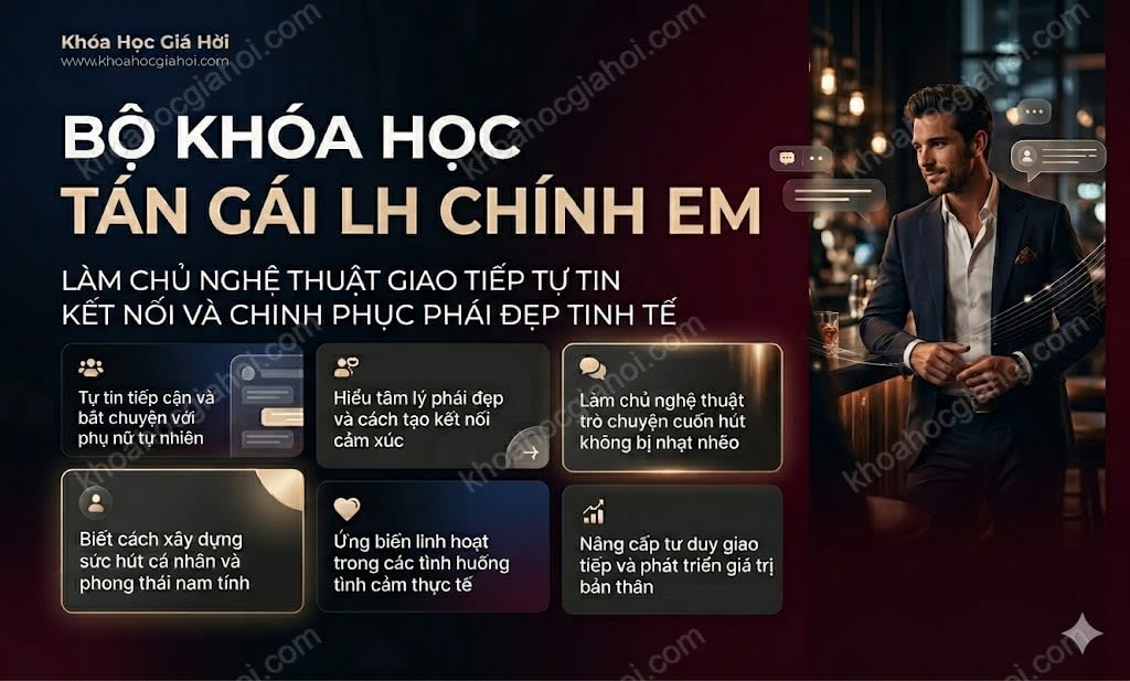 Bộ Khóa Học Tán Gái Lai H Chính Em