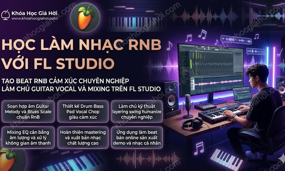 Học Làm Nhạc Rnb Với FL Studio