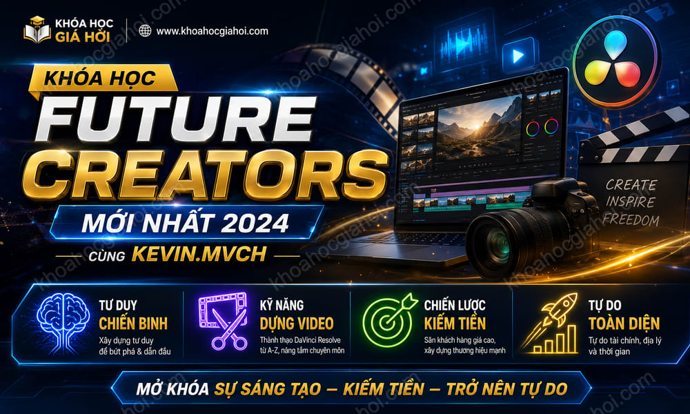 Khóa Học Future Creators Mới Nhất 2024 Cùng Kevin.mvch