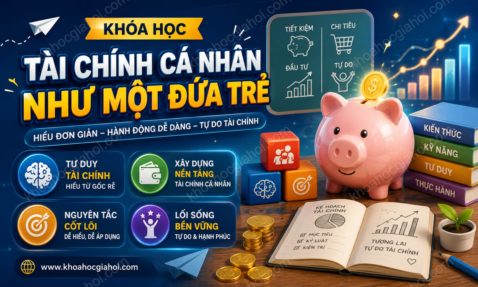 Khóa Học Tài Chính Cá Nhân Như Một Đứa Trẻ