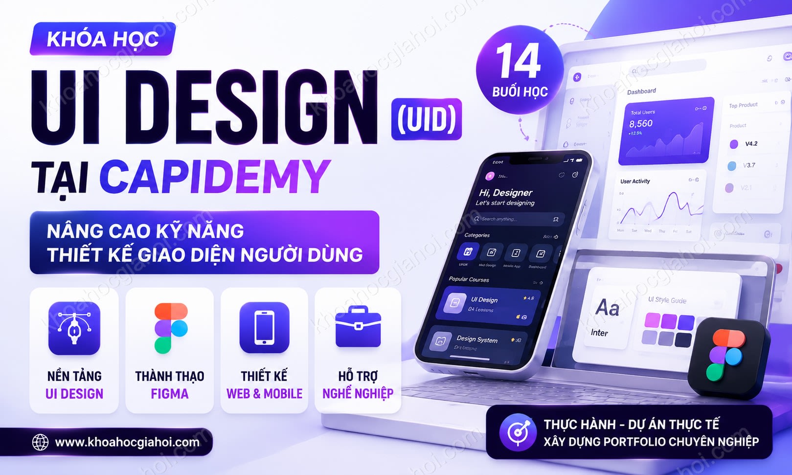 Khóa Học Ui Design (UID) Tại Capidemy – Nâng Cao Kỹ Năng Thiết Kế Giao Diện Người Dùng