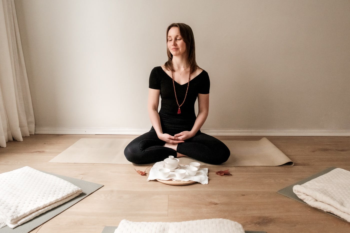 Tea ceremony and yoga