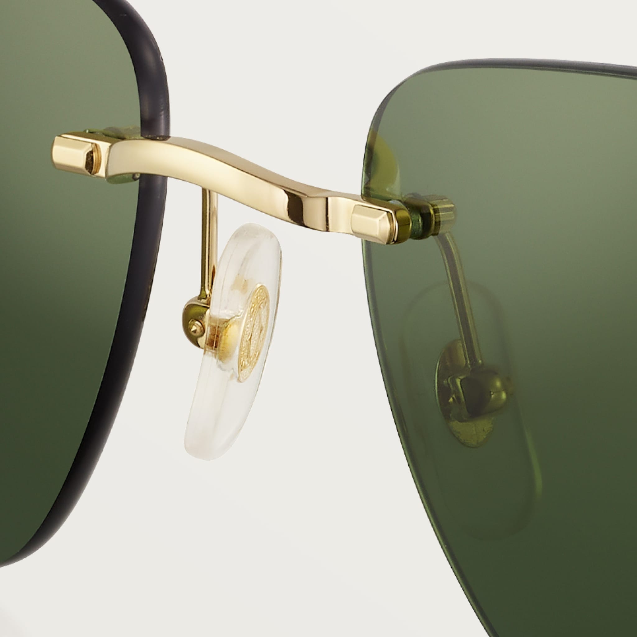 Klasik C de Cartier motifli güneş gözlükleri 8