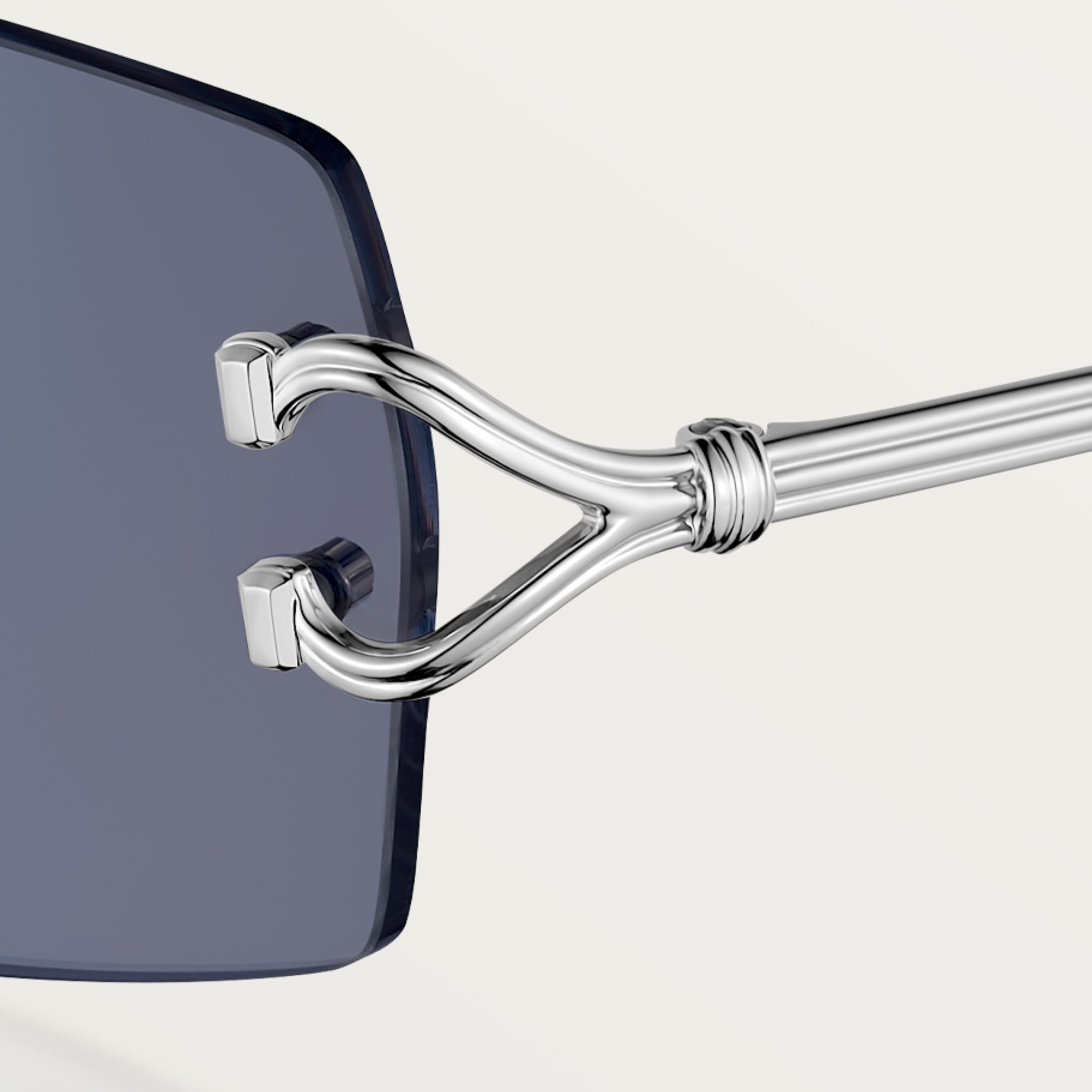 Klasik C de Cartier motifli güneş gözlükleri 8