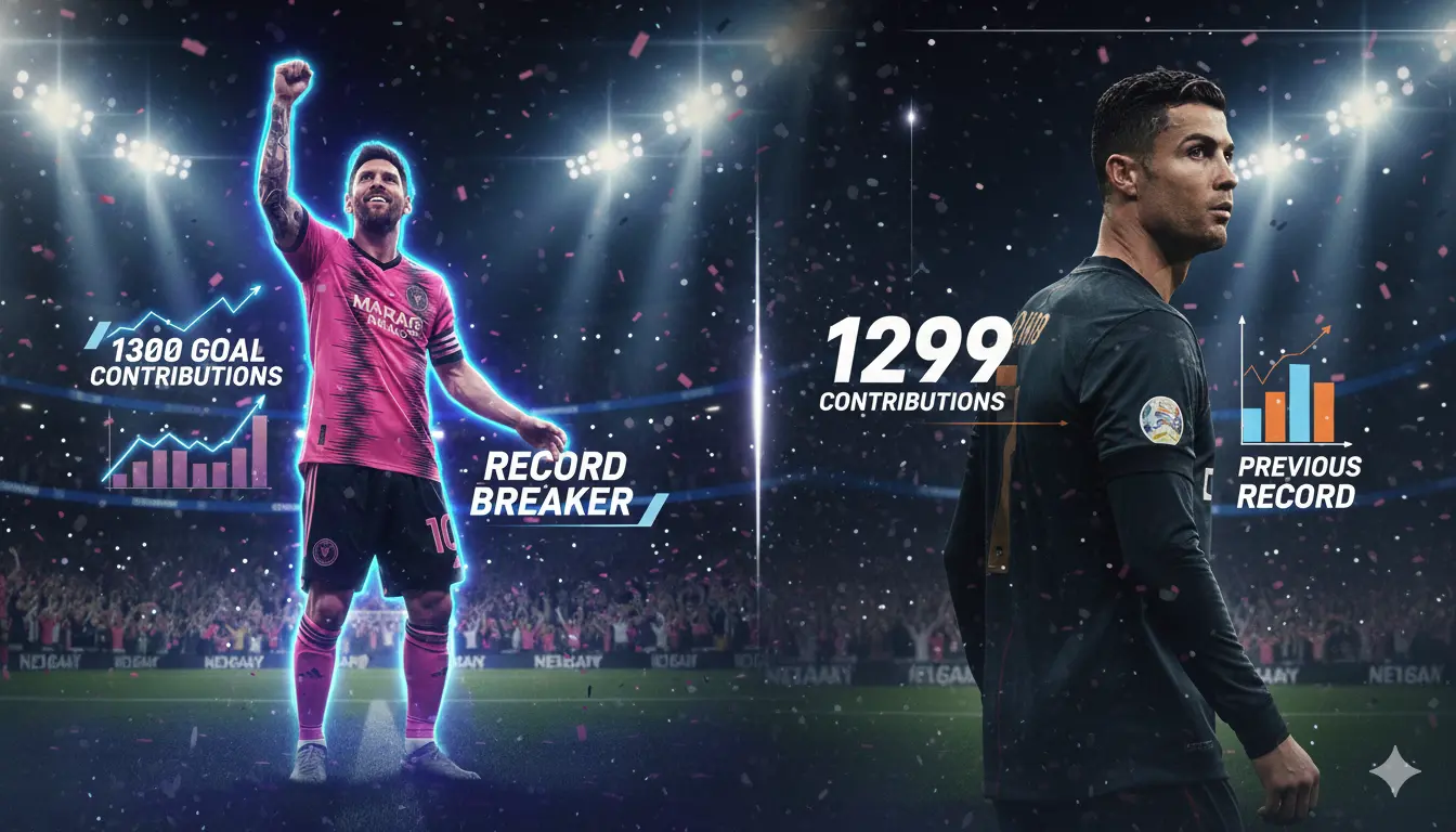 Lionel Messi Makes History: Surpasses Cristiano Ronaldo and Breaks 25-Year-Old MLS Record 