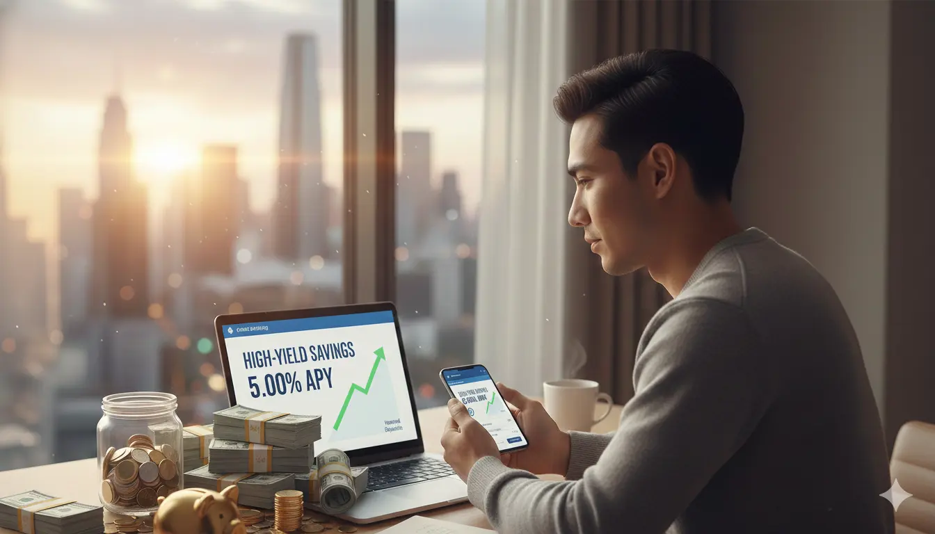 Best High-Yield Savings Accounts in December 2025: Earn Up to 5.00% APY Safely