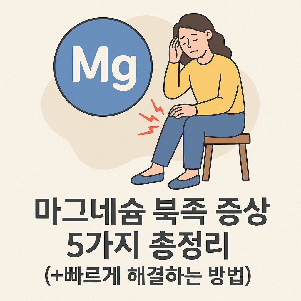 마그네슘 부족 대표 이미지
