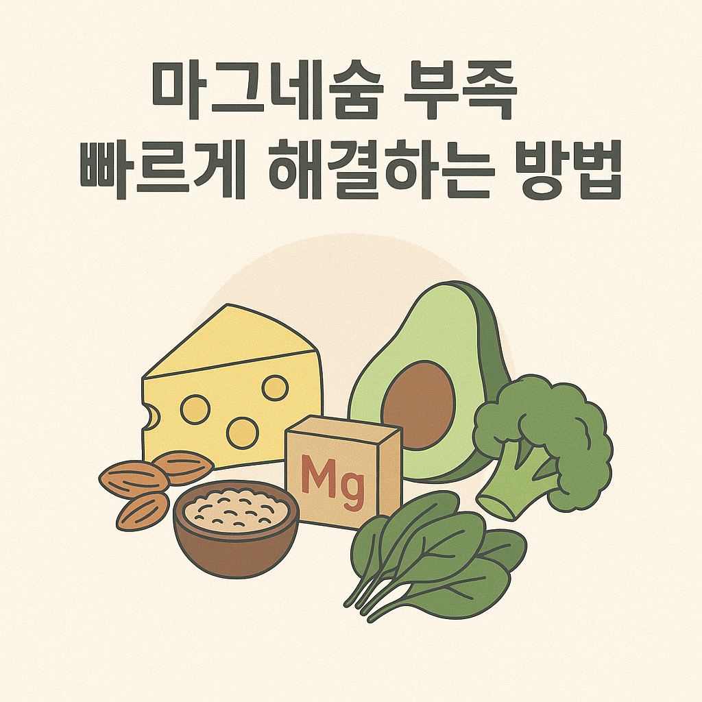 마그네슘 풍부한 음식
