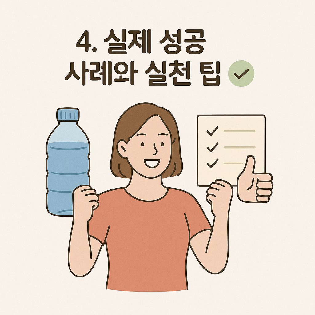 물 다이어트 성공 사례