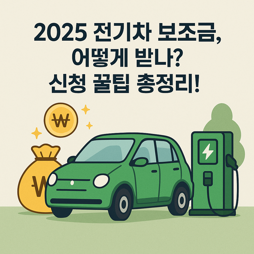 2025 전기차 보조금 대표 이미지