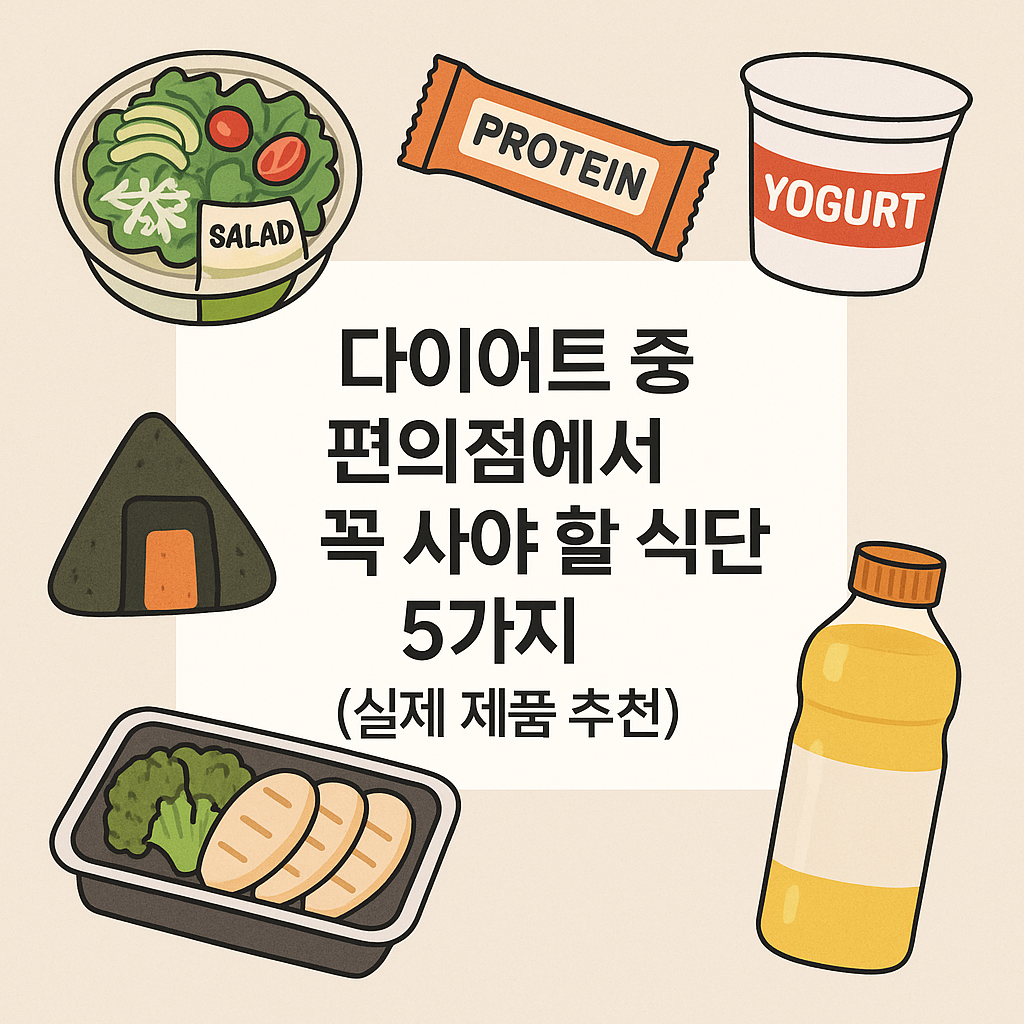 편의점 다이어트 대표 이미지