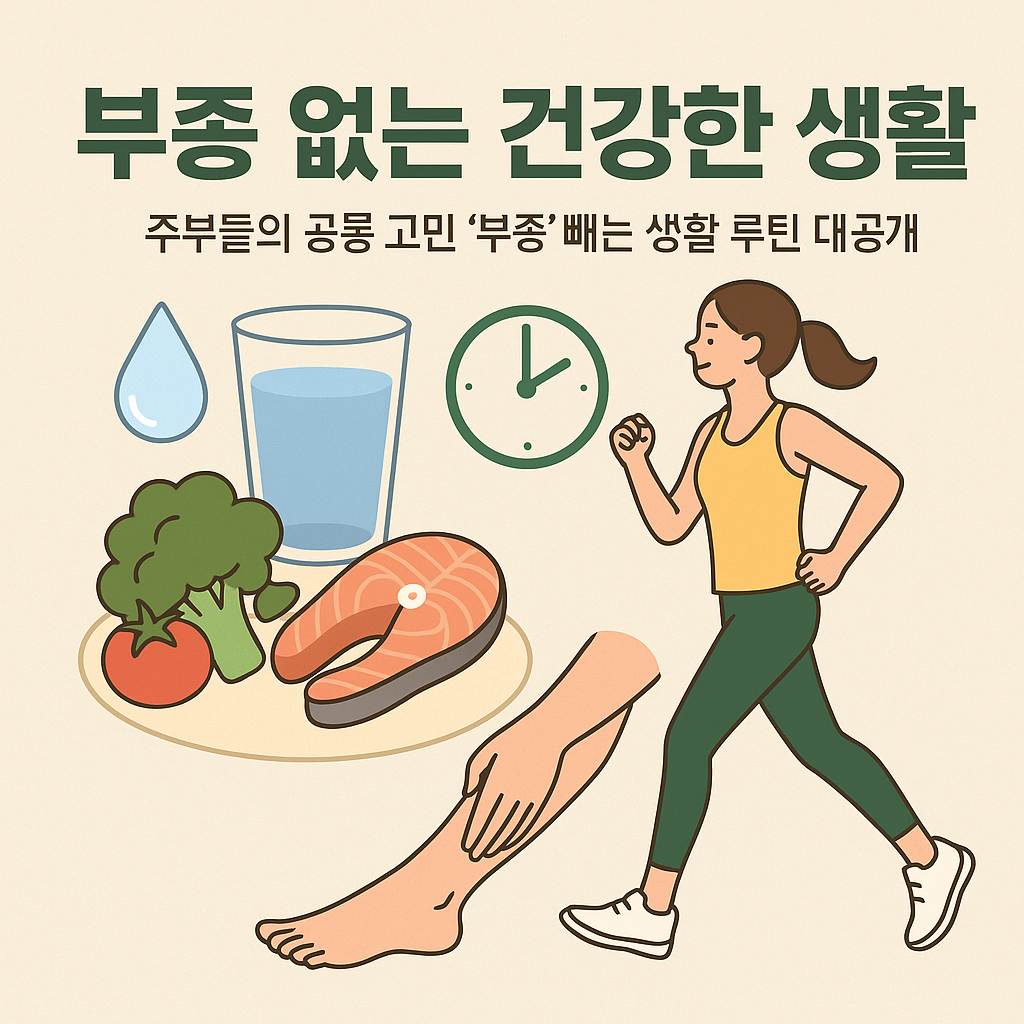 부종 없는 건강한 생활
