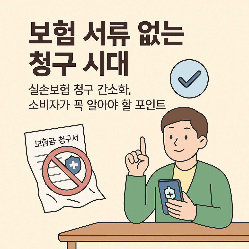 보험 서류 없는 청구 시대