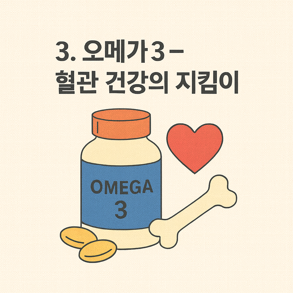오메가3 보충제 이미지