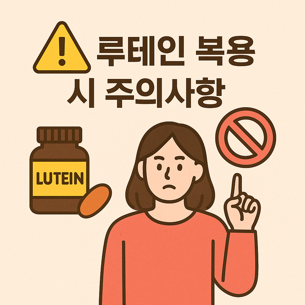 영양제 주의사항 이미지