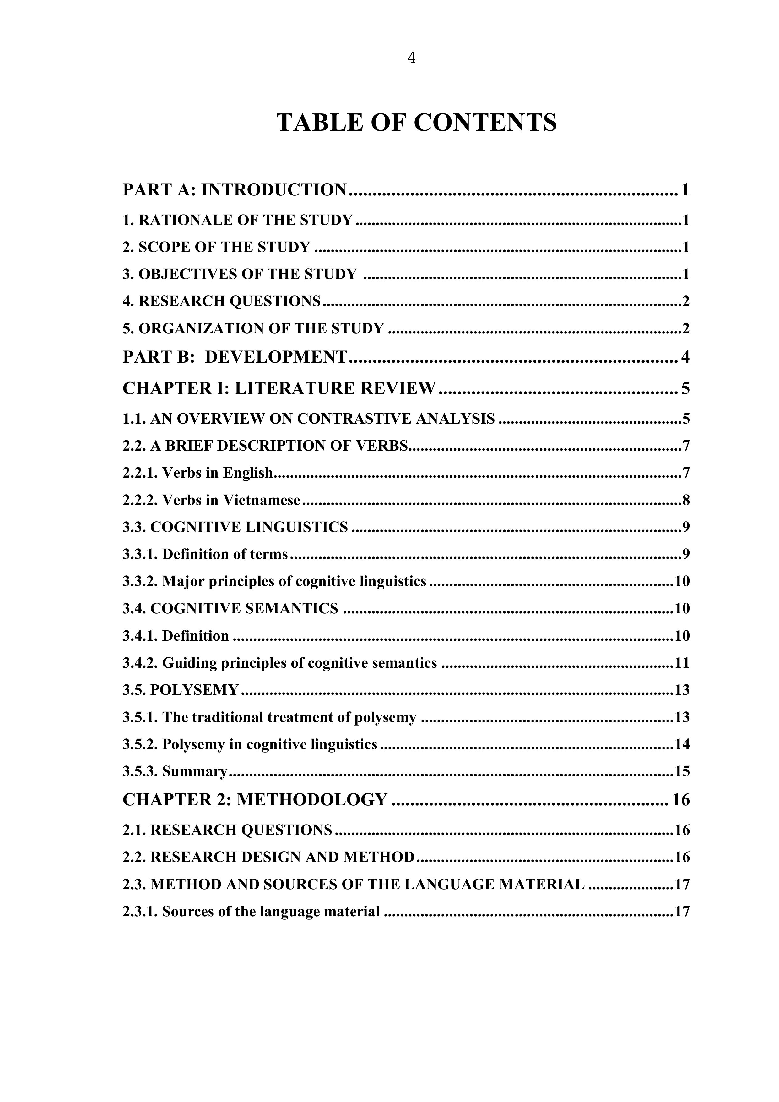 an investigation of the polysemy of open close' in english and mở đóng in vietnamese (from the