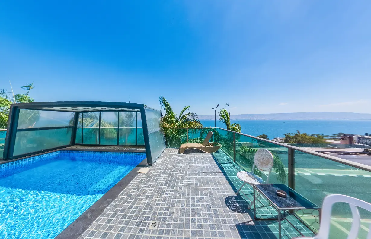 אחוזת נופש מרווחת בבקעה