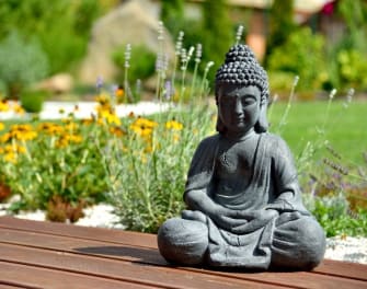 buddha garden statue