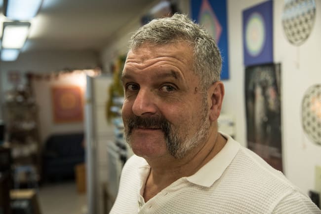 Silvio Waser im Shanti Shop