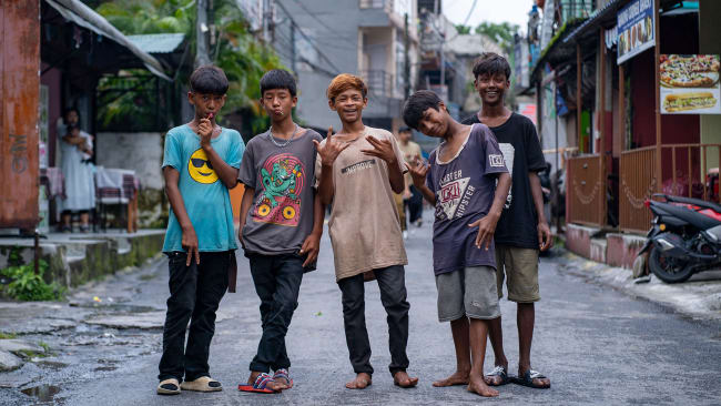 Die Strassenkinder von Pokhara