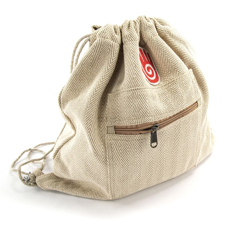 Hemp gym bag on sale
