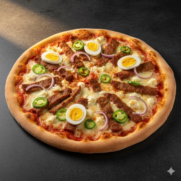 Kebab Pizza