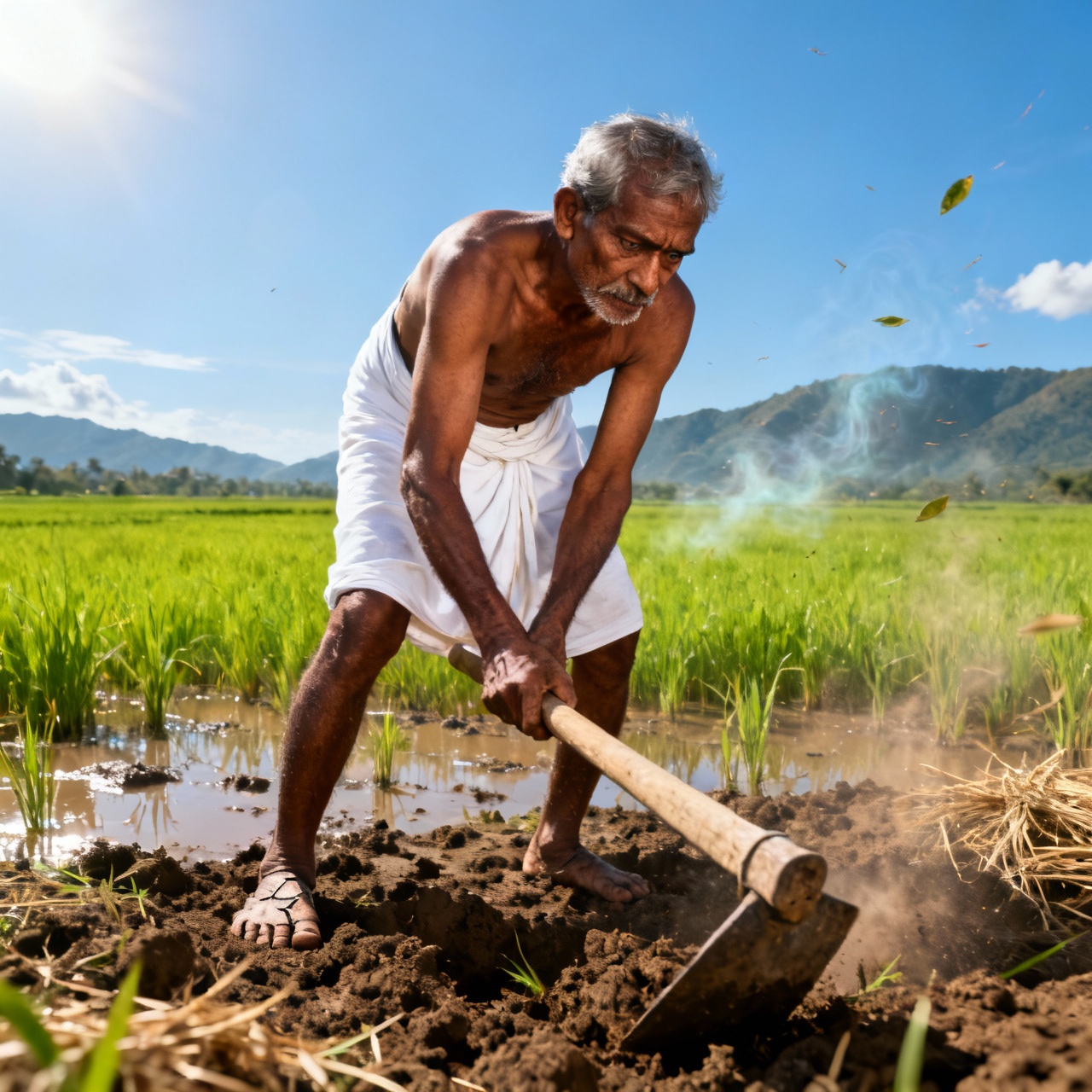 Indian farmer generated by Seedream AI model