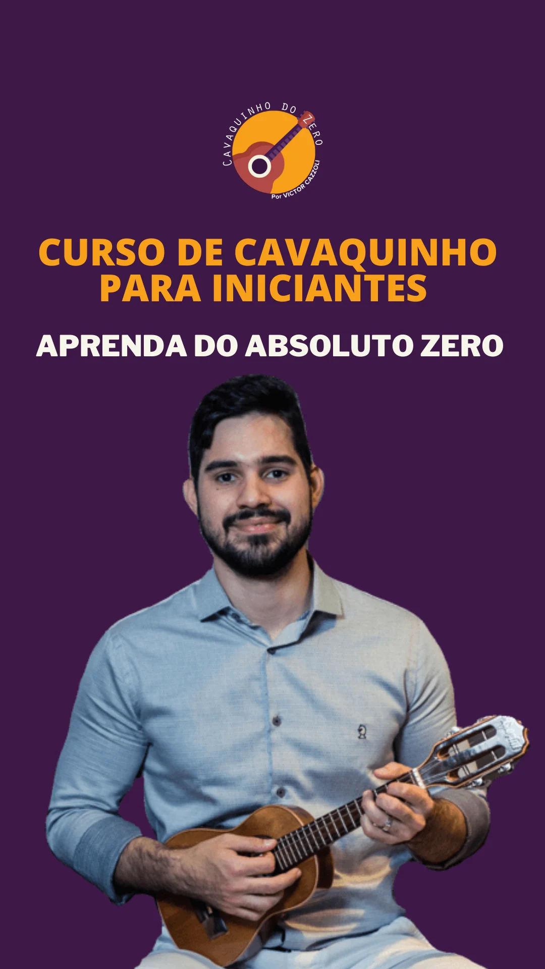 Cavaquinho Iniciante com Victor Cazzoli