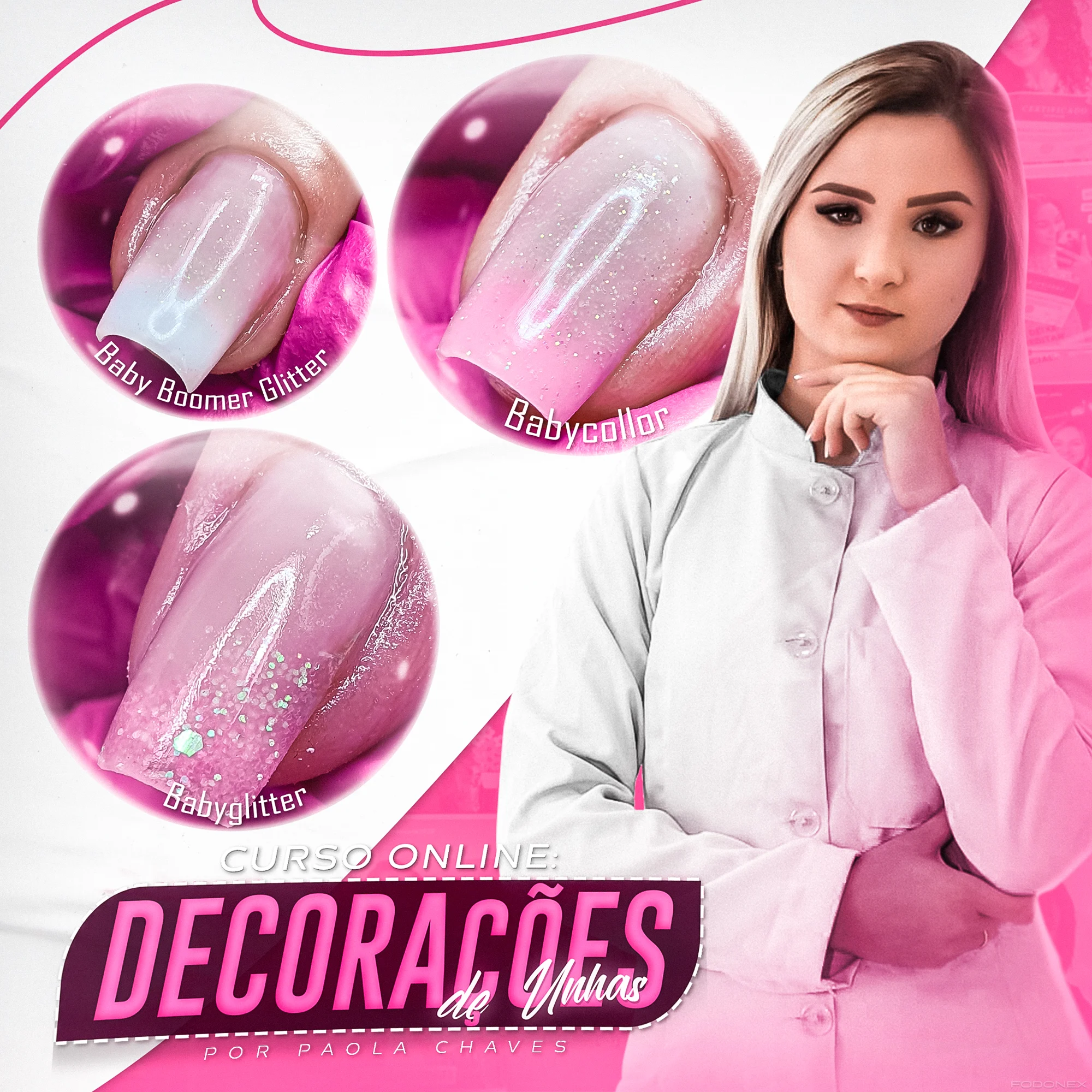 Curso de Decorações de Unhas com Paola Chaves