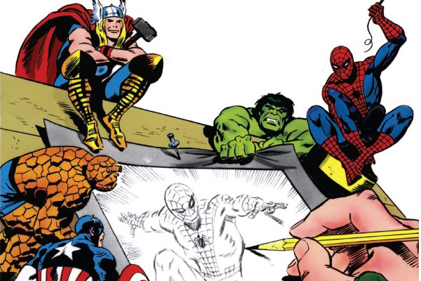 como desenhar heróis da marvel como desenhar bem
