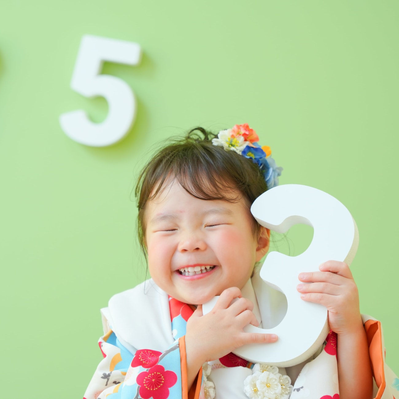 【今福鶴見店】3歳の女の子の七五三撮影👘