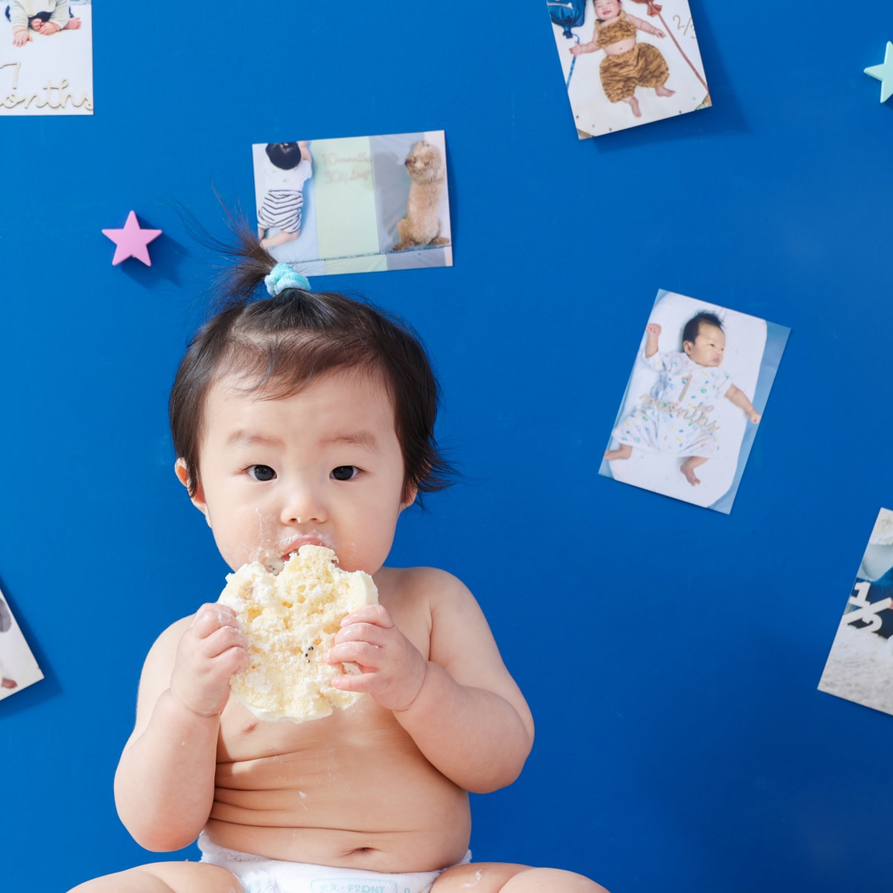 🎂スマッシュケーキをモグモグ🎂