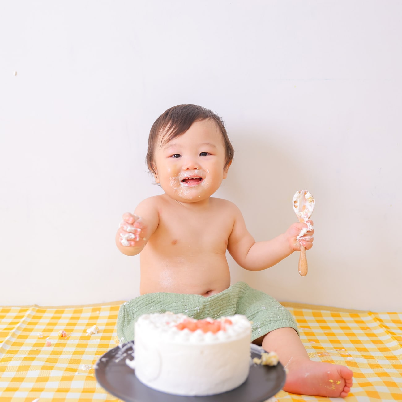 【1歳バースデー】スマッシュケーキ撮影特集！！