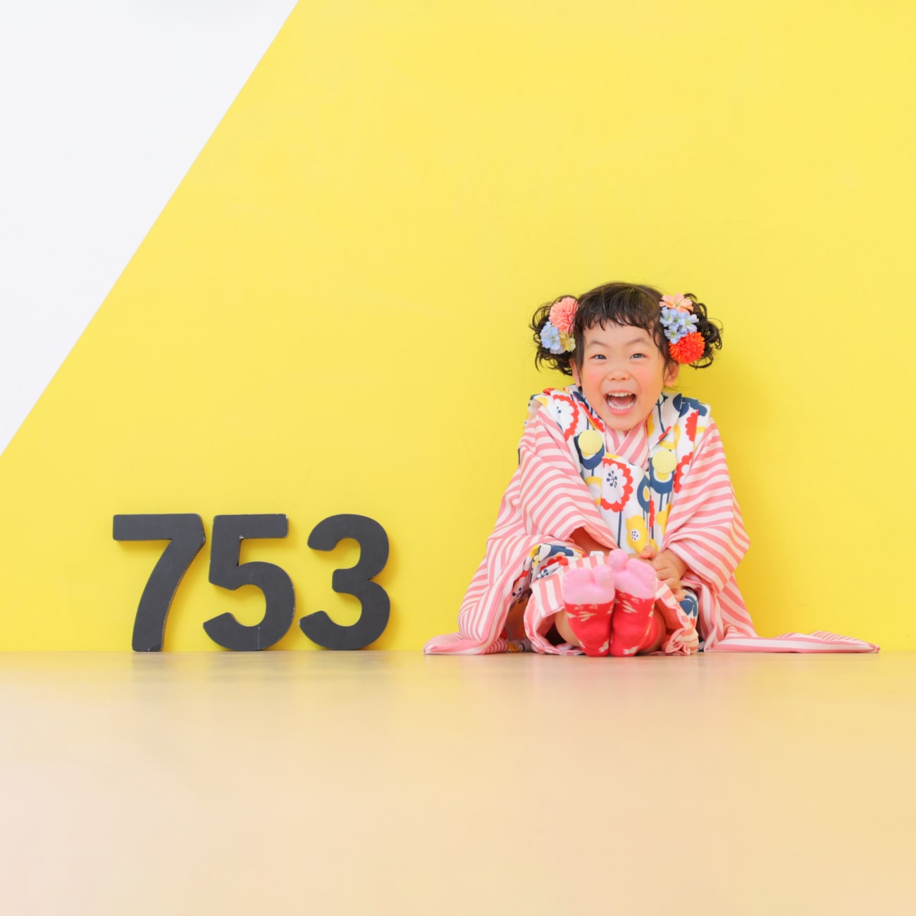 【枚方T-SITE店】笑顔がとってもキュートな3歳女の子の七五三撮影✨