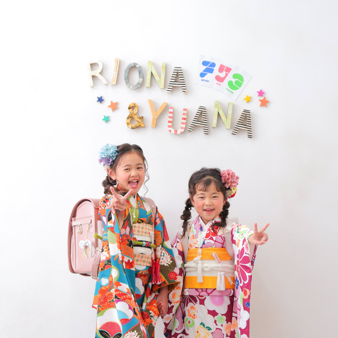 【阪急西宮ガーデンズ店】⭐️仲良し姉妹の七五三撮影⭐️