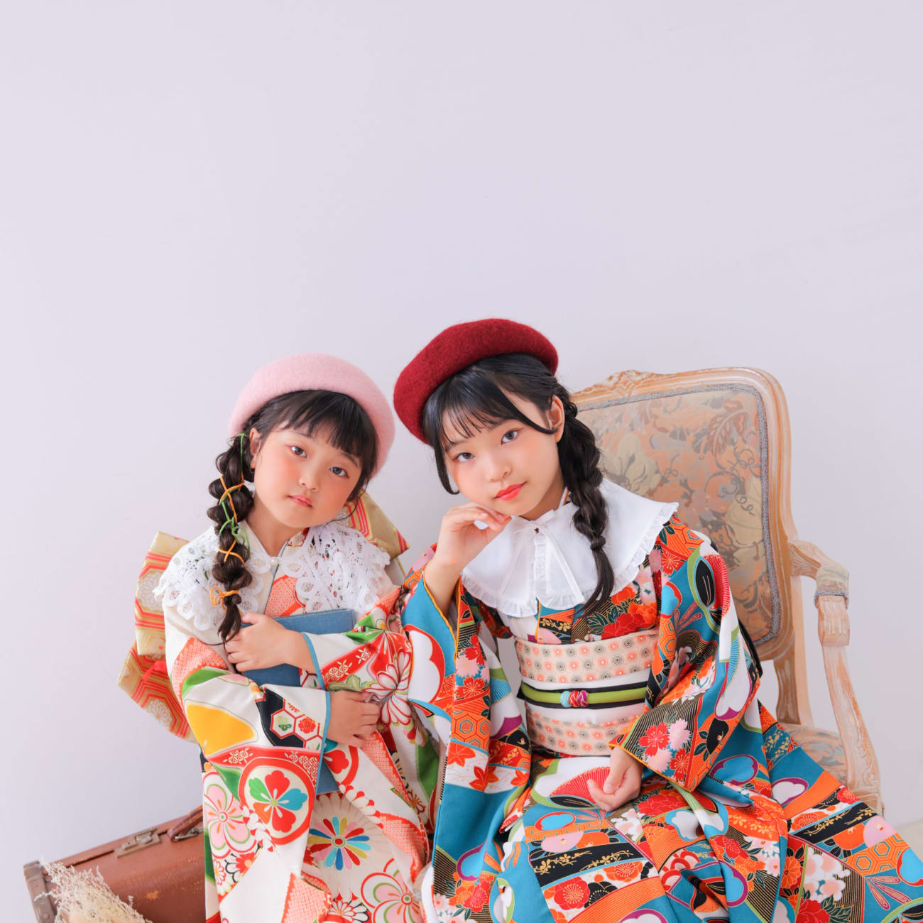 【尼崎店】7才七五三と10才のかわいすぎる姉妹💓