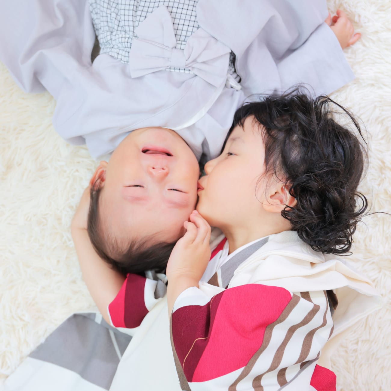 【HAPISTA尼崎店】とっても優しい3歳のお姉ちゃんの七五三撮影！