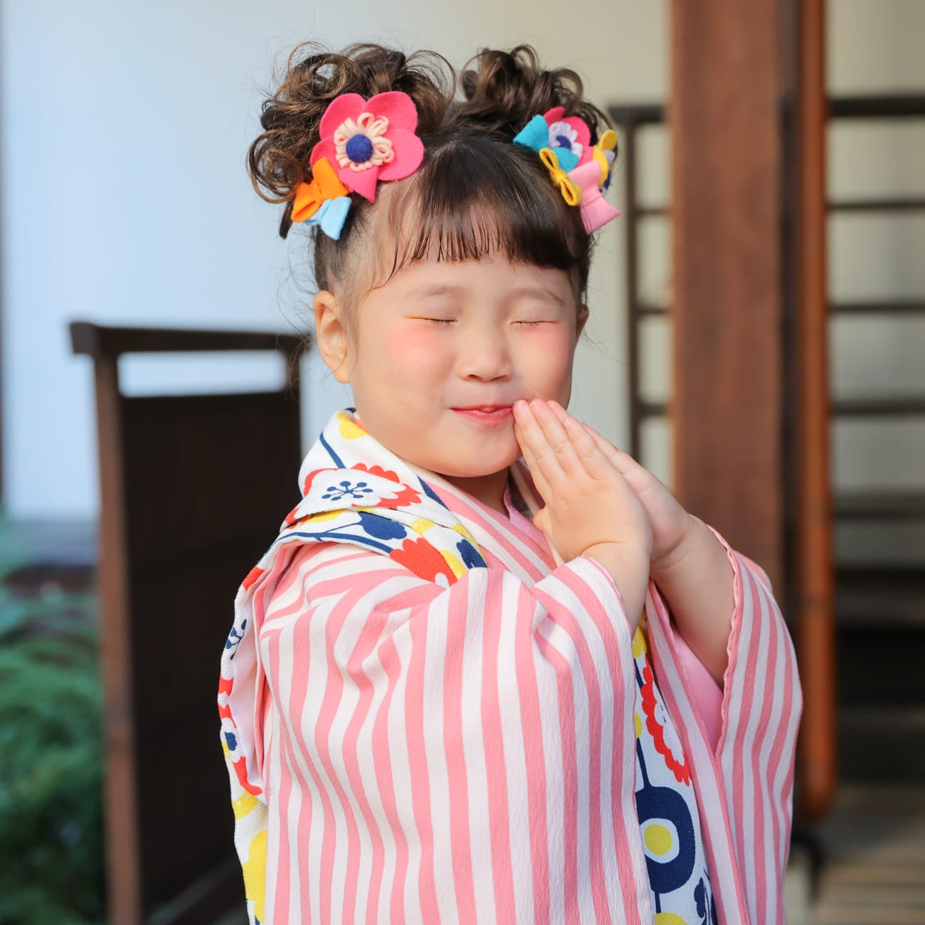 【HAPISTA堀江公園店】お散歩ロケも🍀⛅️可愛すぎる3歳女の子の七五三💖