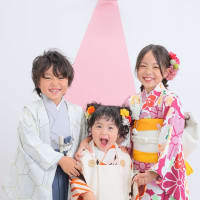 みんな主役！仲良し3きょうだいの七五三⭐️