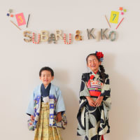 【堀江公園店】笑顔が絶えない😆7歳女の子と4歳男の子の七五三撮影📷✨